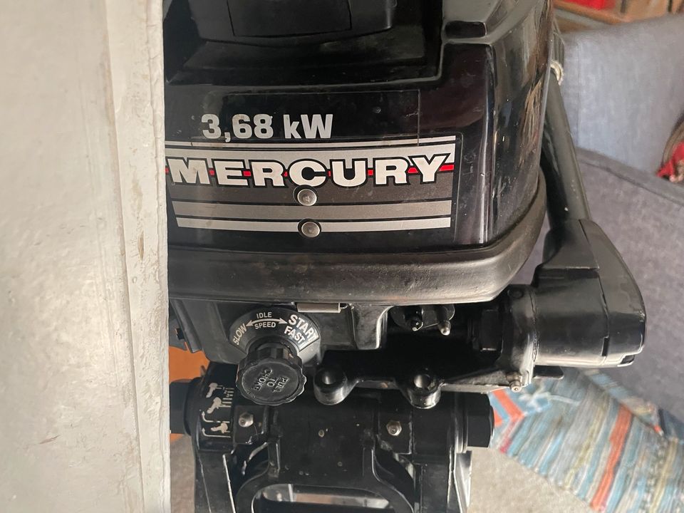 Mercury Motor 6 PS Zweitakt Außenbordmotor in Dortmund