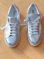 Madeleine Sneaker in silbergrau, Größe 39 Hessen - Freigericht Vorschau