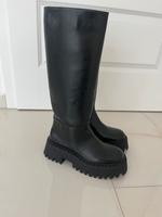 ZARA Lederstiefel Wandsbek - Hamburg Marienthal Vorschau