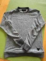 Rockerbox Pullover S/M Herren grau aufwändiges gewebtes Muster München - Hadern Vorschau