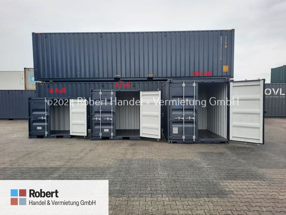 NEU 6 Fuß Lagercontainer, Seecontainer, Container; Baucontainer, Materialcontainer in Winterspelt