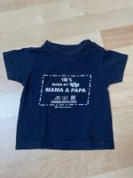 T-Shirt in Größe 74 100% Made by Mama & Papa Niedersachsen - Northeim Vorschau