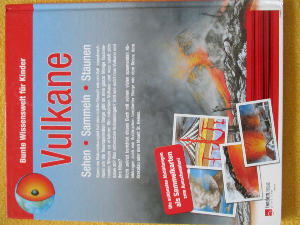 Kinderbuch Sachbuch "VULKANE. Wissenschaft für Kinder" in Karlsbad
