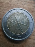 2€ Münze Malta 2008 mit F im Stern Nordrhein-Westfalen - Velen Vorschau