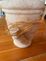 Vase oder Blumentopf aus Ton nicht glasiert. Baden-Württemberg - Ohlsbach Vorschau