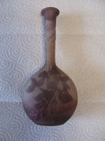 Schöne Jugendstil-Glas-Vase von Emile Gallé France um 1900 Baden-Württemberg - Neckargerach Vorschau