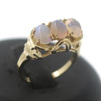 Antik Opal Gold Ring 585 14 Kt Gelbgold Edelstein www.juweliero.d Innenstadt - Köln Altstadt Vorschau