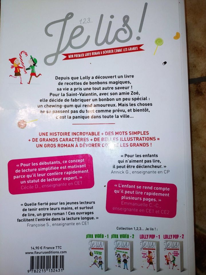 Kinderbuch auf französich "1,2,3 Je lis Lolly Pop" in Frankfurt am Main