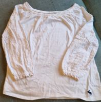 Abercrombie shirt in weiß  mit Stickerei Gr 170 Bayern - Forstinning Vorschau