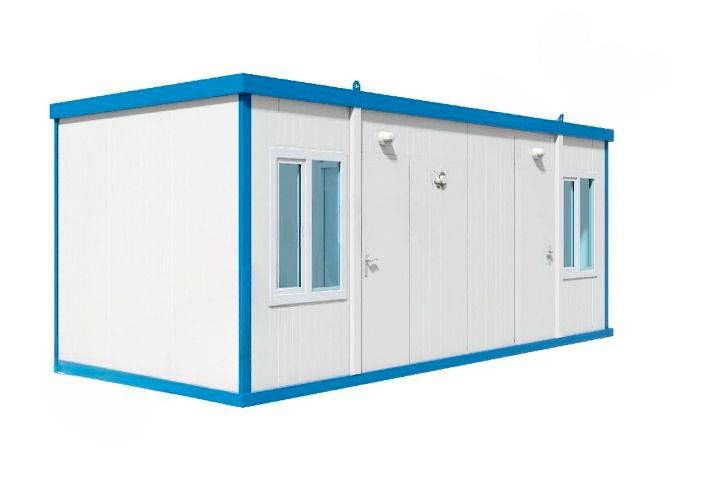 Bürocontainer 7m x 3m = 21 m² RIESIG Baucontainer Duschcontainer WCcontainer Toilettencontainer Container Wohncontainer Wohnraumcontainer Schlafcontainer Baustellencontainer Flüchtlingscontainer in Kempten