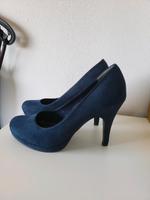 Tamaris High Heels Pumps dunkelblau Verlours 38 Dithmarschen - Marne Vorschau