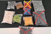 Lego 1 x 2 Gitterfliesen Slope 18 sortiert MOC Konvolute Hessen - Bebra Vorschau