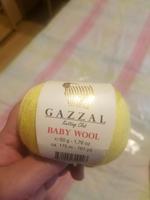 500g.Gazzal Baby Wool mit Cashmere,Hellgelb,50g/175 m Nordrhein-Westfalen - Kierspe Vorschau