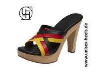 6630 unisex-heels; Fußball EM 2024 FanEdition; high heels; gr. 43 Hessen - Limeshain Vorschau