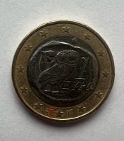 1 € Münze Griechenland 2007/ Fehlprägung Hannover - Mitte Vorschau