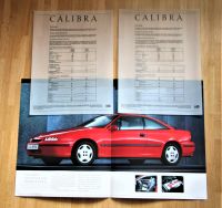 ***SELTEN*** Opel Calibra Prospekt - guter Zustand Bayern - Kürnach Vorschau