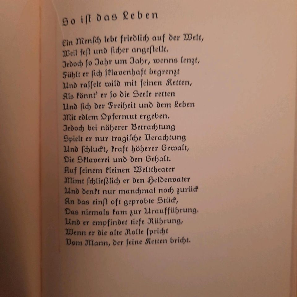 Eugen Roth Ein Mensch heitere Verse 1936 Literatur in Buesum