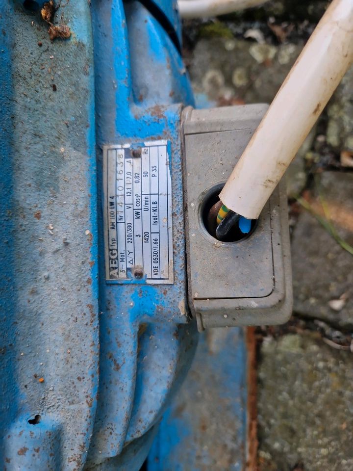 Sihi Pumpe von Zysterne AO 3130 K in Mühltal 
