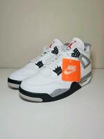 Air Jordan 4 Retro White Cement Sneaker, NEU, OVP, EU 44 / US 10 Baden-Württemberg - Kehl Vorschau