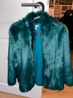 Neue H&M Trend Kunstfelljacke Fakefur Fauxfur Teelgrün Kreis Pinneberg - Elmshorn Vorschau