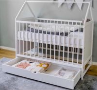 Babybett mitwachsend weiß Kinderbett Thüringen - Stadtroda Vorschau