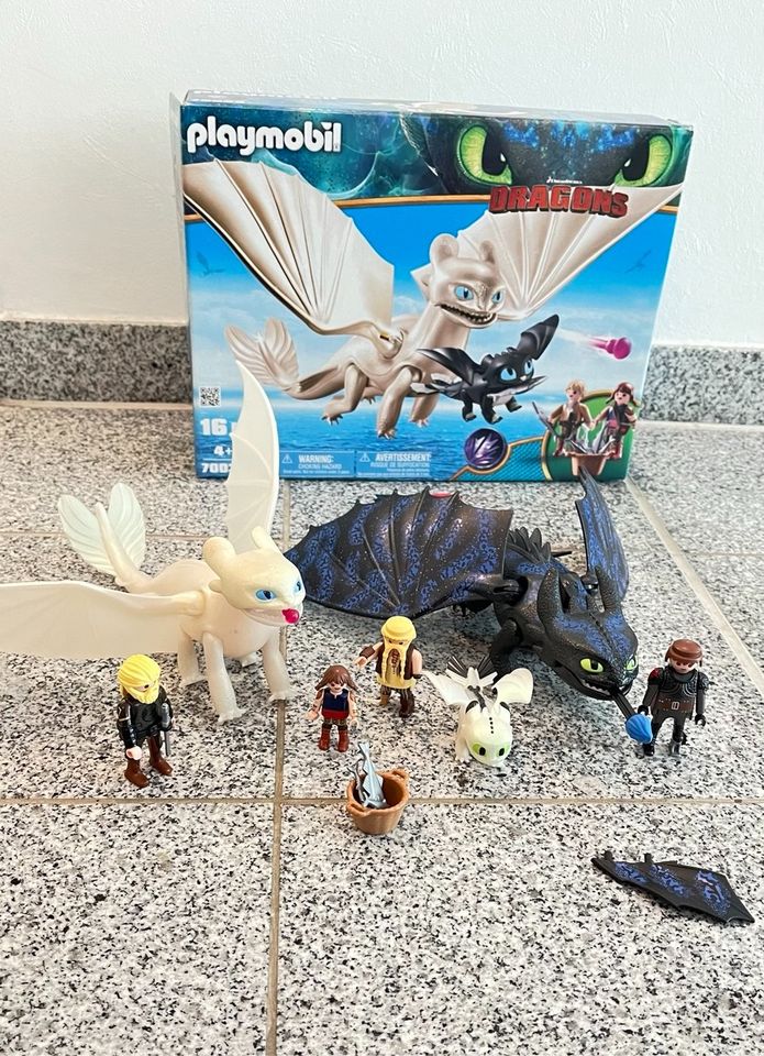 Playmobil Dragons Drachen Ohnezahn und Tagschattenn in Krefeld