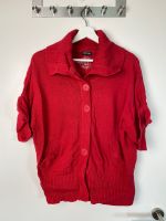 Rote, kurzärmelige Strickjacke (Gerry Weber / Gr. 46) Niedersachsen - Burgdorf Vorschau