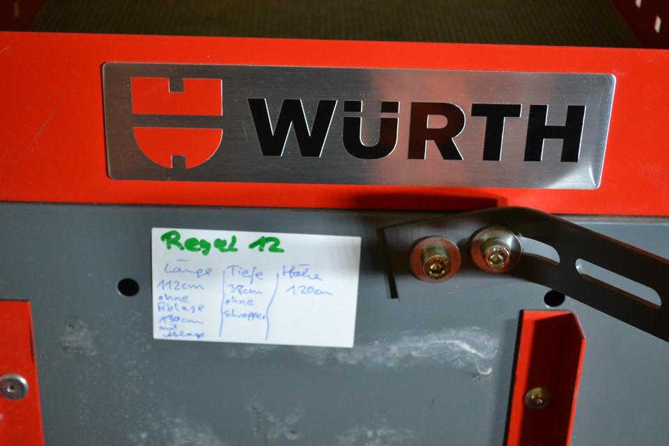 Würth Fahrzeugregal Regalsystem Fahrzeugeinrichtung Regal in Windischholzhausen