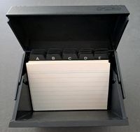 Herlitz Karteikartenbox  inkl. ABC-Register & Karteikarten A7 Baden-Württemberg - Aalen Vorschau