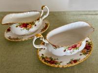 Royal Albert Old Country Rose Sauciere Rheinland-Pfalz - Mammelzen Vorschau
