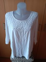 Shirt mit Spitze weiss XL 3/4-Arm Niedersachsen - Quakenbrück Vorschau