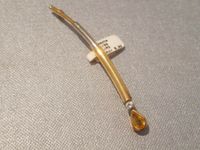 Brosche Gelbgold Palladium Saphir Brillant Nordrhein-Westfalen - Krefeld Vorschau