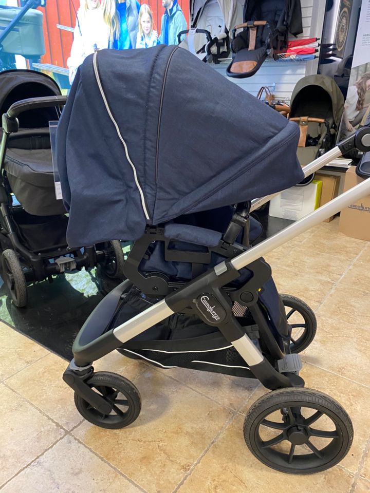 NEU - Emmaljunga NXT90 FLAT - Lounge Navy Mj 2023 Kombi-Kinderwagen - 300€-Aktion - NEU - FIRLEFANZ in Hohenwarsleben