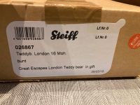 Steiff 026867 Great Escapes London Teddybär 16 cm Geschenkbox NEU Nordrhein-Westfalen - Ratingen Vorschau