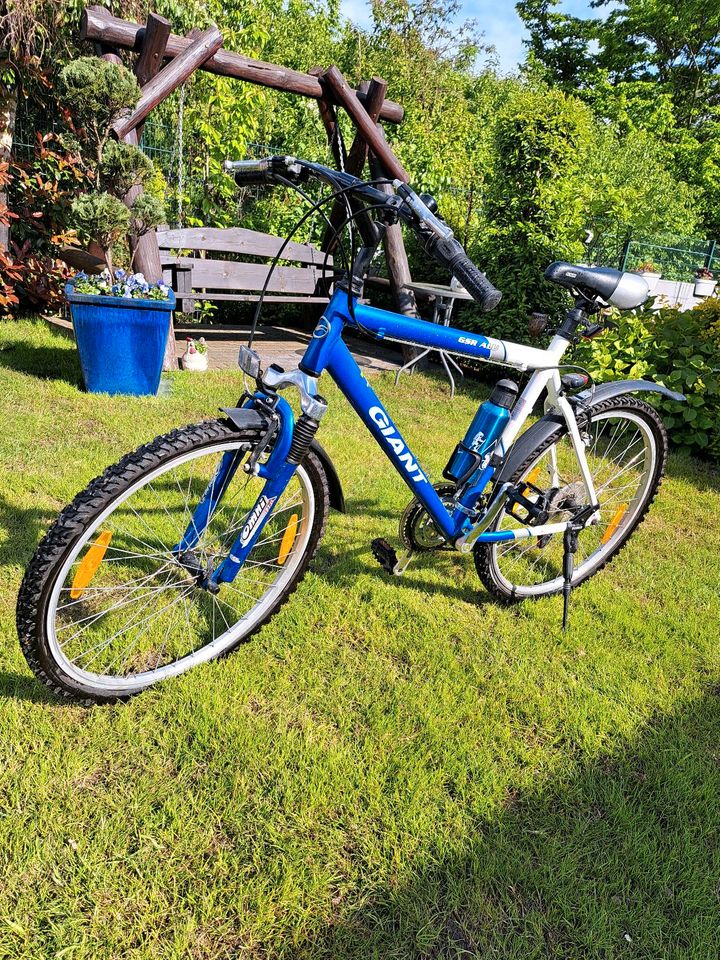 Fahrrad blau in Duisburg