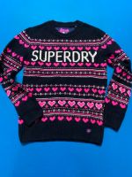 Superdry Pullover Pink Dunkelblau Herz Winter S Kr. München - Unterschleißheim Vorschau