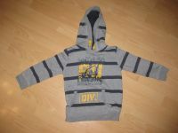 Grau gestreifter Hoodie Gr. 116 Bayern - Markt Schwaben Vorschau