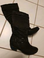 Echtleder Stiefel schwarz ⚫️ 38 Bayern - Haibach Unterfr. Vorschau