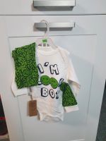 3-Teiliges Erstlings-Set neu für Jungen Babygeschenk Body mit Hos Mitte - Tiergarten Vorschau