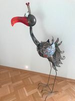 Großer Paradiesvogel aus Metall, handgefertigt, neu Baden-Württemberg - Pfinztal Vorschau