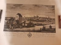 Antiker Stich der Stadt München (1761) Bernardus Belotti Bayern - Fürstenzell Vorschau