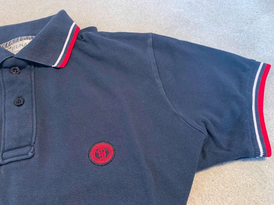 2 Stck. Poloshirts, 1 x Lacoste, Gr. S, dunkelblau in Großhartmannsdorf