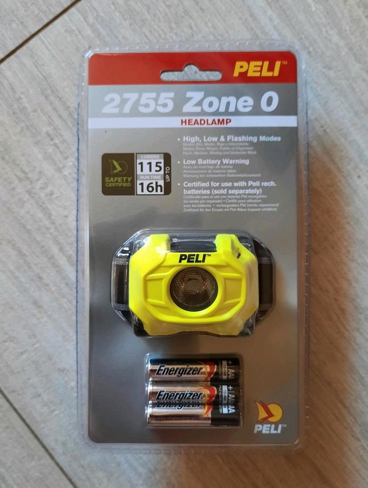 Peli™ 2755Z0 LED-Kopfleuchte, inkl. Batterien Gelb in Fürth