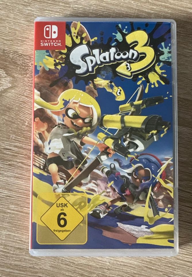 Nintendo Switch Splatoon 3 , Inkl. Amiibo Inkling Mädchen 1& 2 in Berlin