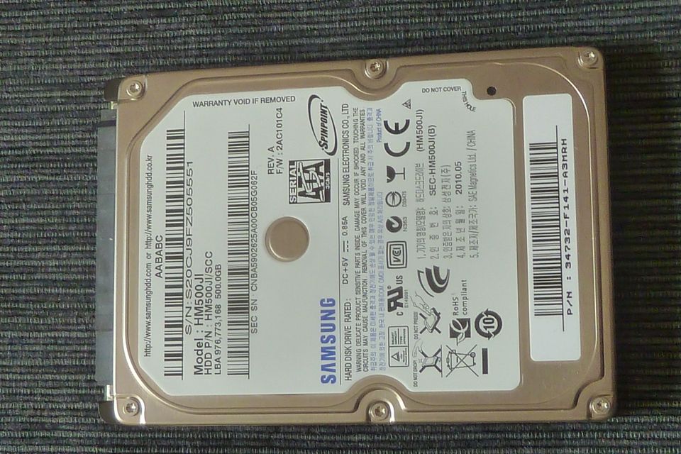 Samsung HDD aus Laptop in Berlin