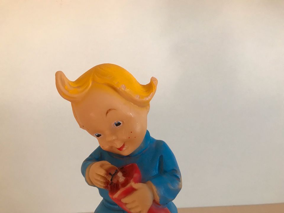 Antik Puppe Gummi Figur.  19 cm. in Bielefeld