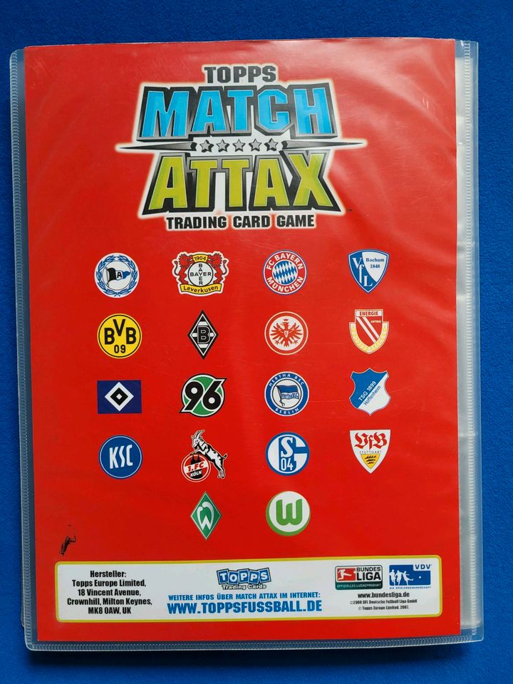 Match Attax Sammelmappe 2008/2009 in Braunschweig