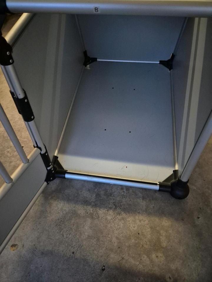 TRIXIE Hundebox Hundetransportbox Transportbox M-L Aluminium in Hagen