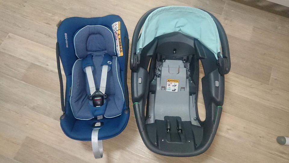 Maxi Cosi coral 360 + Family Fix in Rüdersdorf