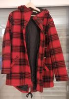 Hollister Wolljacke Mantel Winterjacke schwarz rot Größe L super Nordrhein-Westfalen - Oberhausen Vorschau